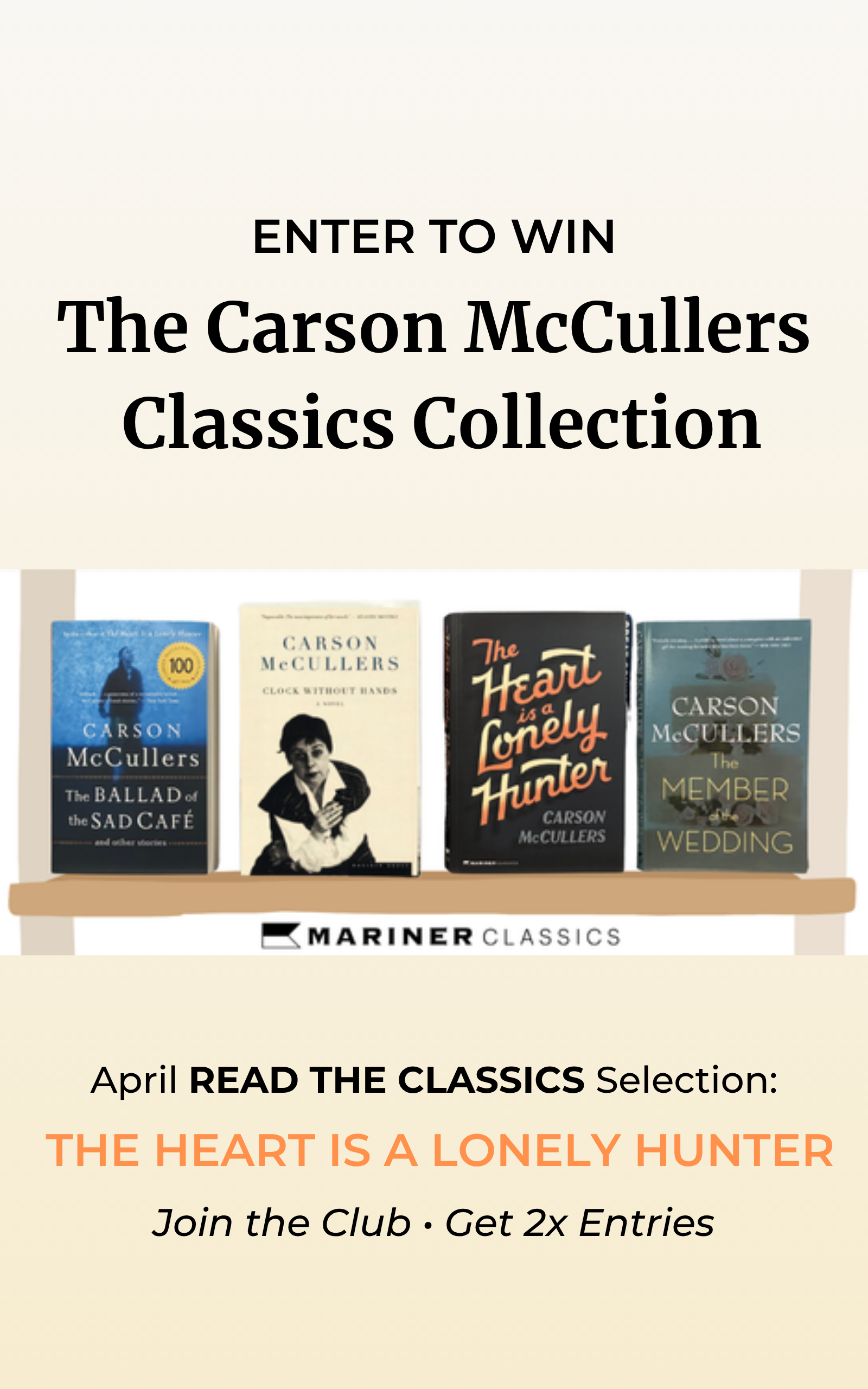 Win The Carson McCullers Classics Collection